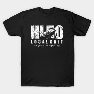 Local Salt Island Style Kayak Fishing T-Shirt